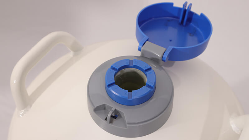 液氮罐滿裝後（hòu）不蓋蓋子會怎麽樣