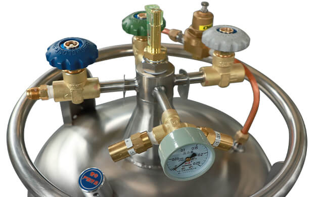 自增壓式液氮容器排（pái）放閥的（de）作用？