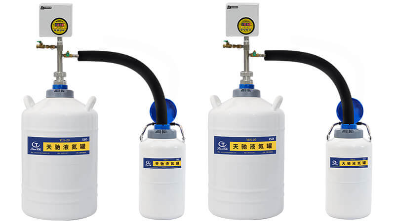 液氮自動轉（zhuǎn）移泵TCLNP-50A是怎樣控製精準排液的